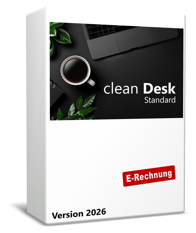 cleanDesk – Rechnungssoftware