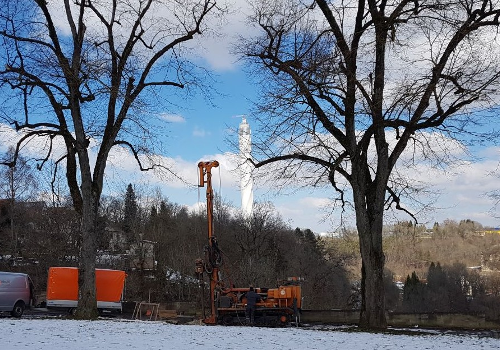 Bohrer für tiefe Probebohrungen