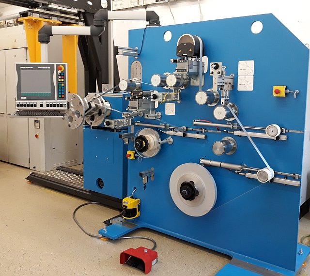 Kantengesteuerte Bandwickelmaschine für Aluminium-, Kupfer- und Supraleiterband