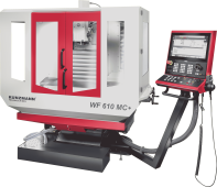 WF 410 MC+ / WF 610 MC+ – hybride Universal-Fräs- und Bohrmaschine (manuell + CNC)
