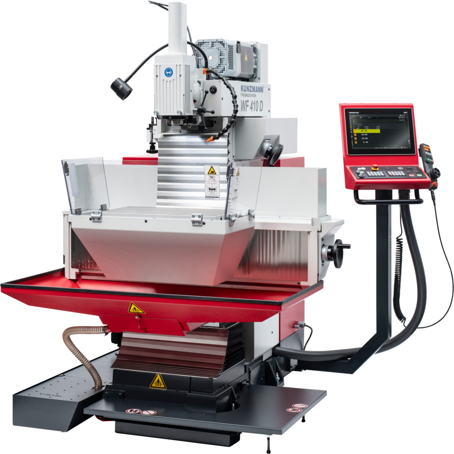 WF 410 D / WF 610 D – Universal-Fräs- und Bohrmaschine mit 3-Achs-Digitalanzeige