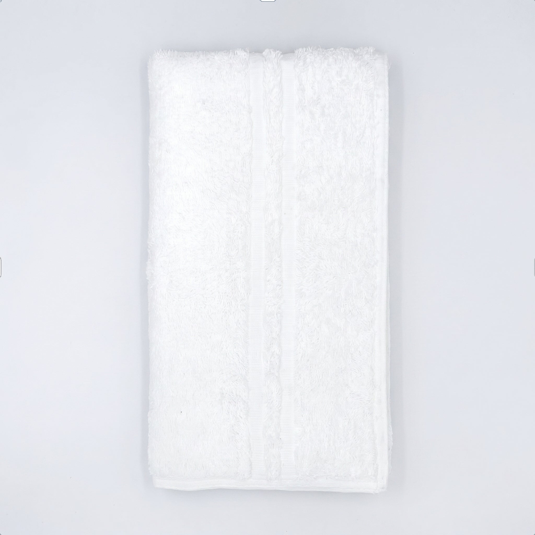 Badetuch Walkfrottee Weiß 100 × 150 cm, 450 g/m²