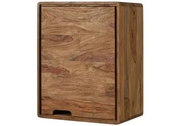 Hängeschrank Sheesham 50x35x65 natur sandgestrahlt MALMÖ 2