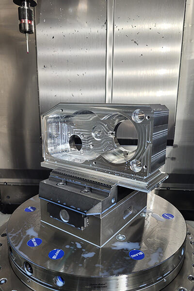 CNC-gefertigtes Aluminium-Bauteil