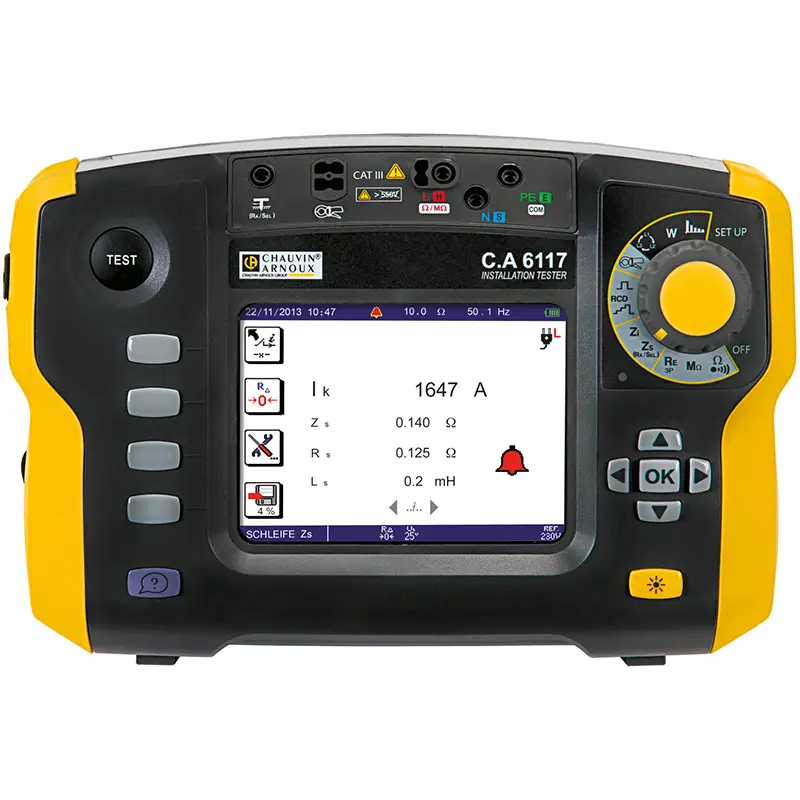 CA 6117 Installationstester
