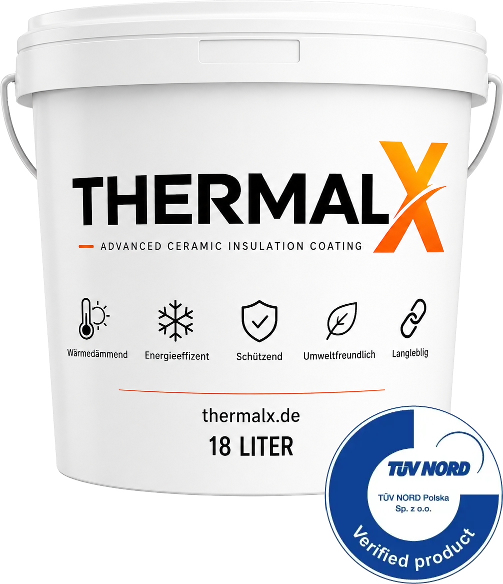 ThermalX-Anwendung an einem Objekt
