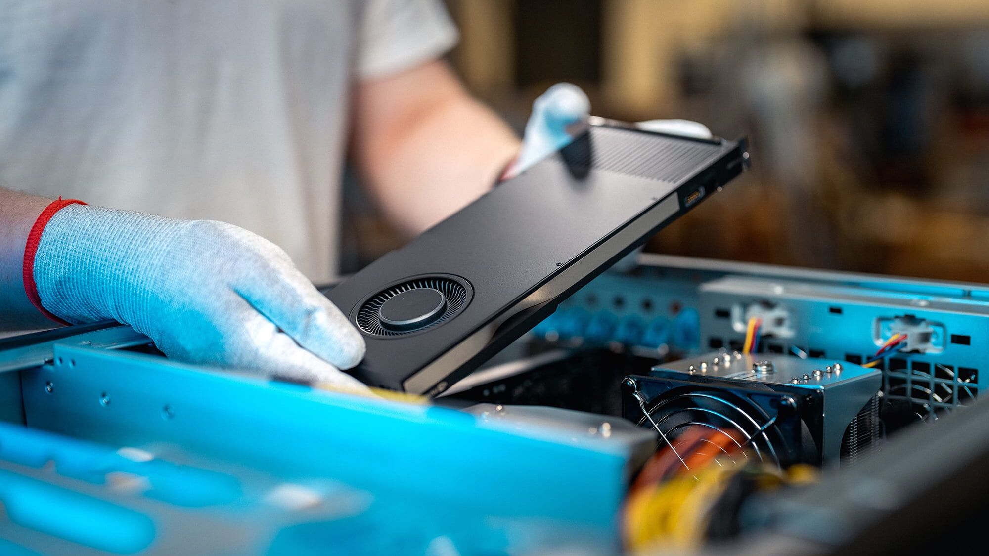 Server- und Storage-Assemblage