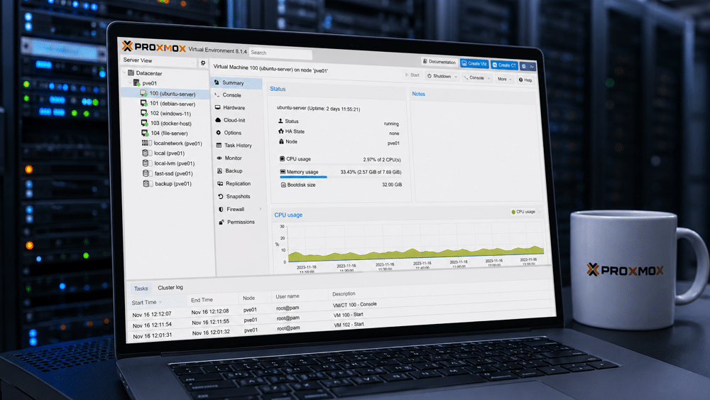 Best-Practice-Konfigurationen Proxmox VE