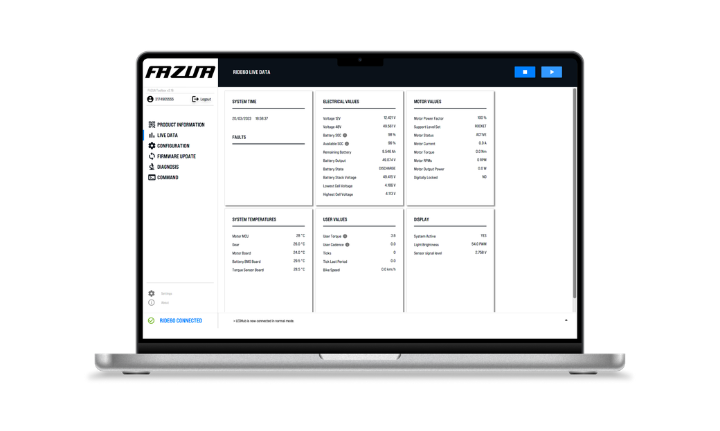 FAZUA Toolbox Software