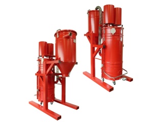 Spänesauger DDS 120 mit Silo-Vorabscheider