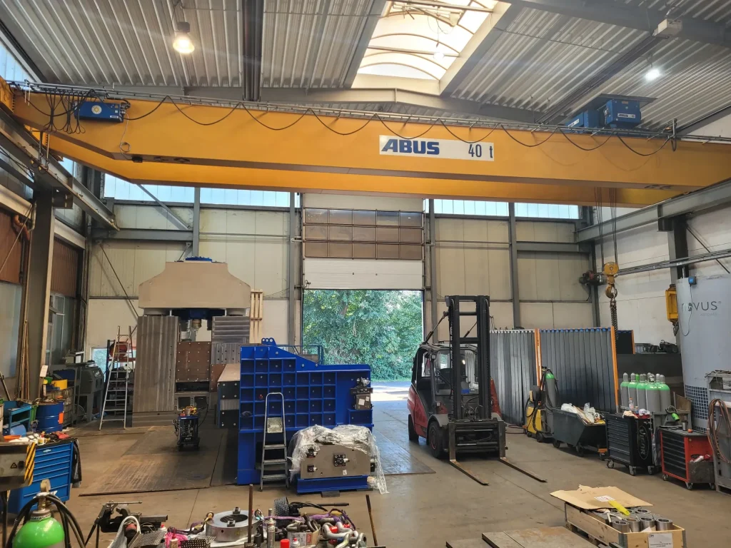 Oberländer Recycling – Fertigung
