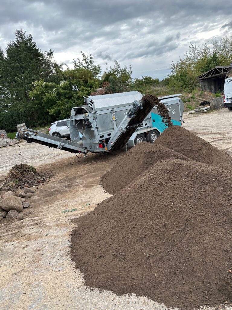 GREMAC Siebanlage im Einsatz