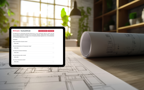 Hydraulikfinder – Planungstool für Fachpartner