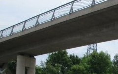 Brückengeländer B 6 Leipzig-Wurzen, 225 m