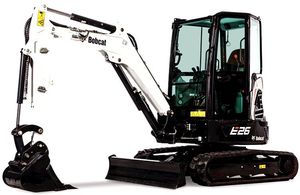 Minibagger (Bobcat E26)