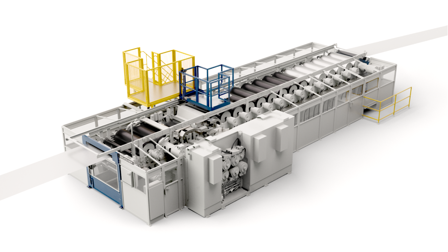 Folienstreckanlage (Längsstreckmaschine MDO)
