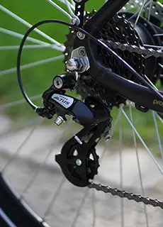 Rear Wheel with Shimano Altus Gear System