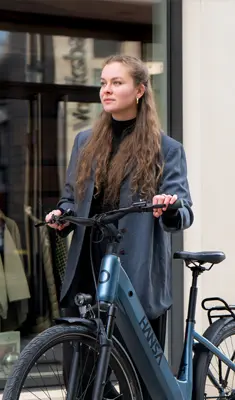 Hansa E-Bike in an Urban Environment