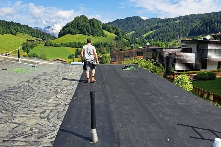 Dachsanierung Bitumen