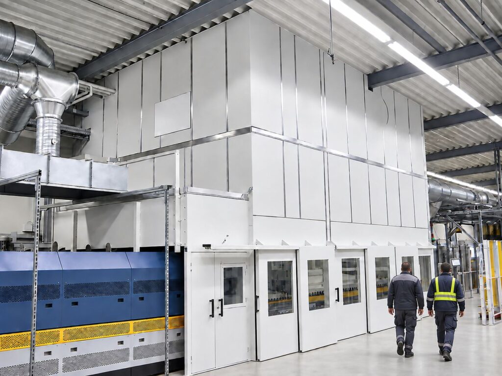 Zugänge und Sichtbereiche im industriellen Schallschutz