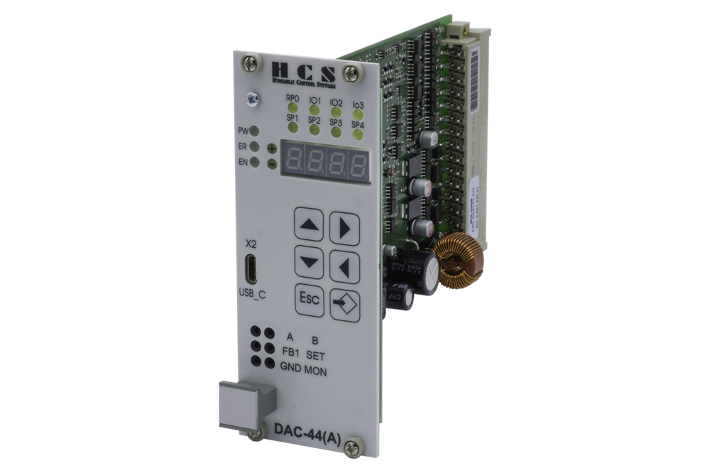 DAC-44A Verstärker- und Reglerkarte
