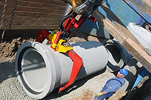Mechanischer Rohrgreifer