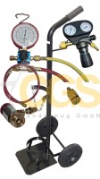 N2 Startkit für R134a/R1234YF mit Druckminderer