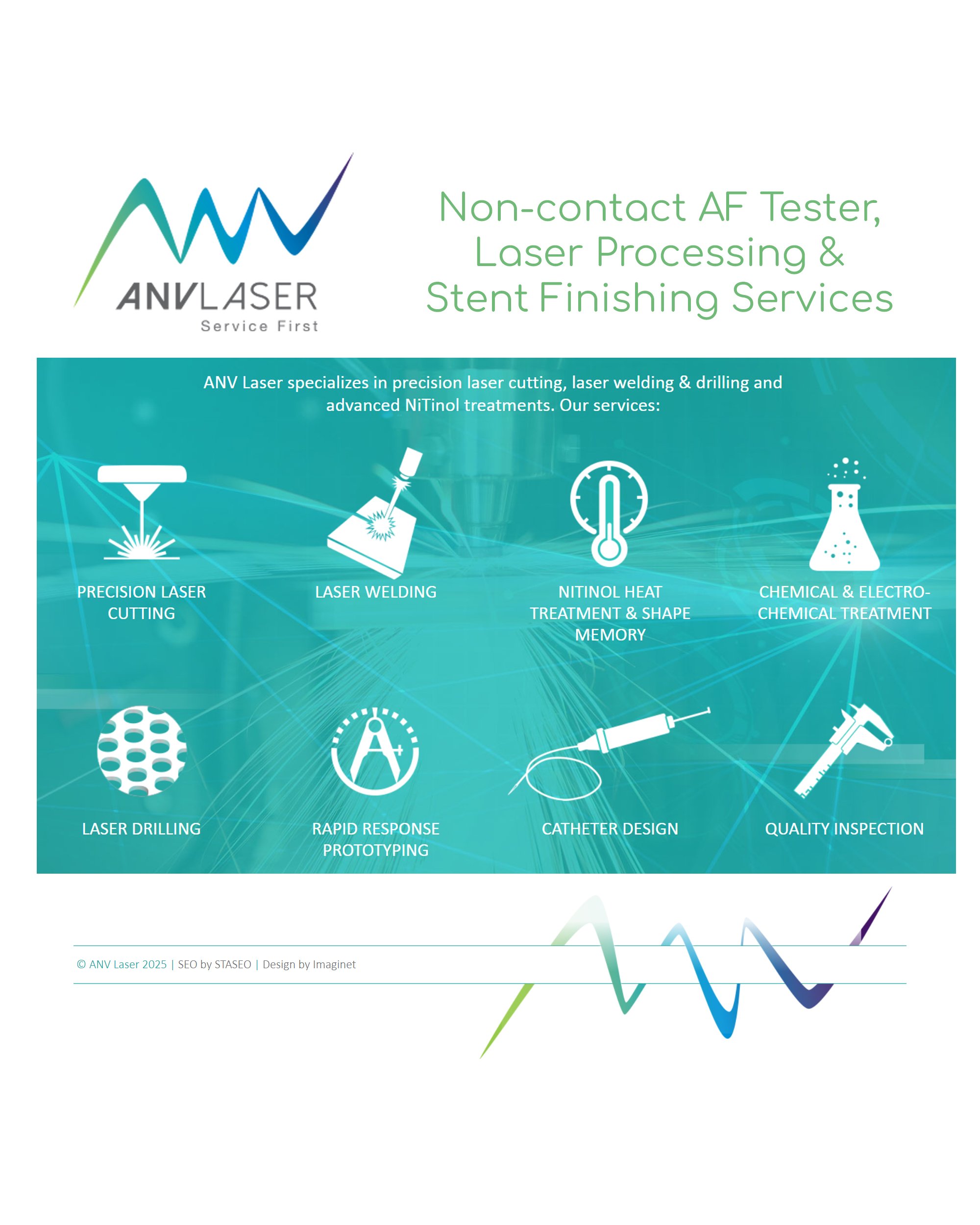 Laser-Verarbeitung / Non-contact AF Testing (ANV Laser)