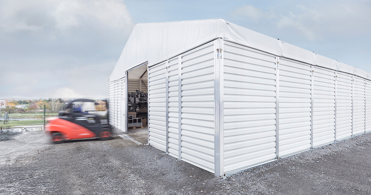 BASIC-Leichtbauhalle (bis 30 m breit)
