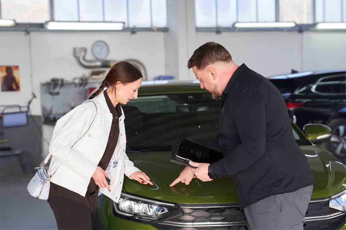 Smart Repair: Beratung zu Lackschaden