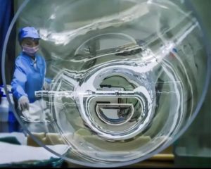 Glasbläserei an Quarzglas