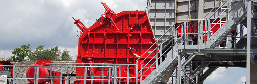 Prallmühle der Baureihe LTP