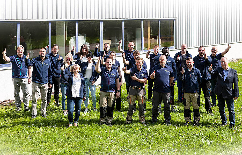 Team des Familienunternehmens