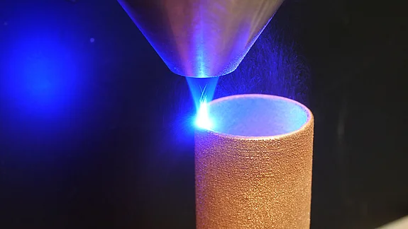 Cladding und additive Fertigung auf Kupfer