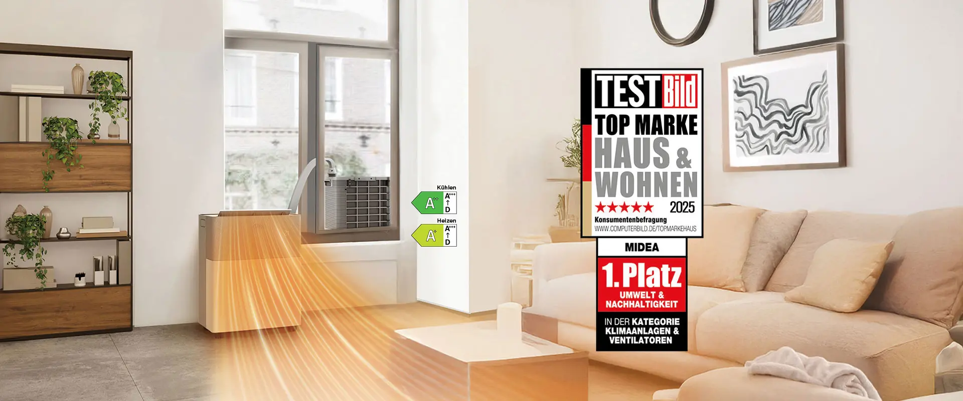 Midea Klimageräte – Top Marke Haus & Wohnen 2025