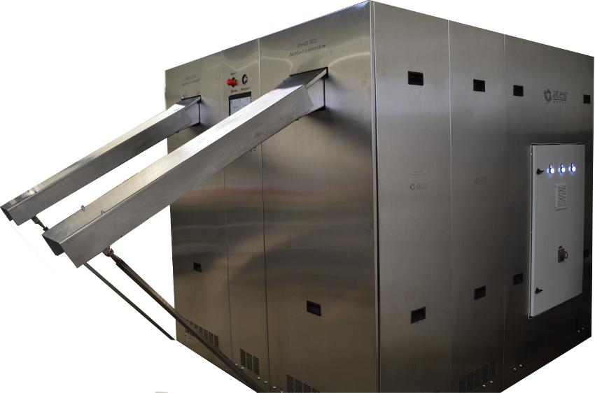 Dry ice pelletizer series OK200–OK1600