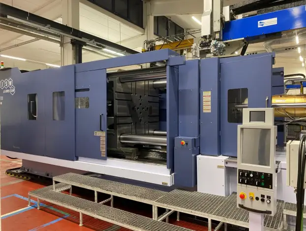 Thixomolding-Fertigungszelle mit Spritzgießmaschine JSW 850