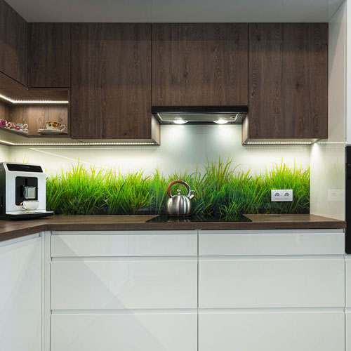 Kitchen splashback