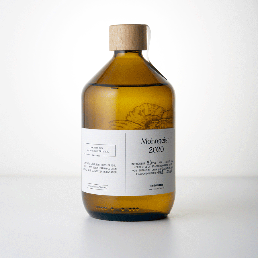 Mohngeist 40 Vol.-%, 50 cl