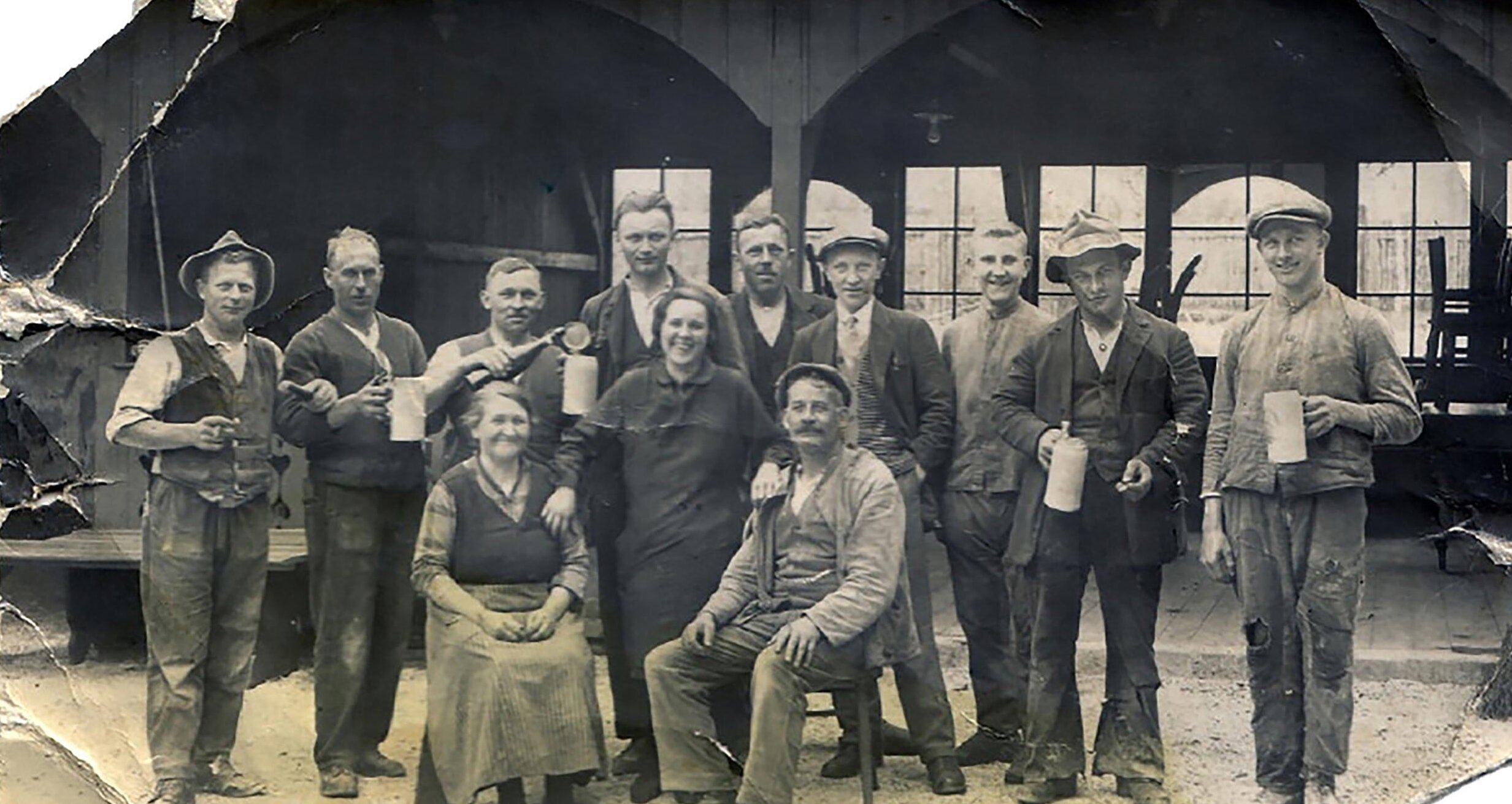 Historische Aufnahmen aus der Geschichte der Kummert Bräu