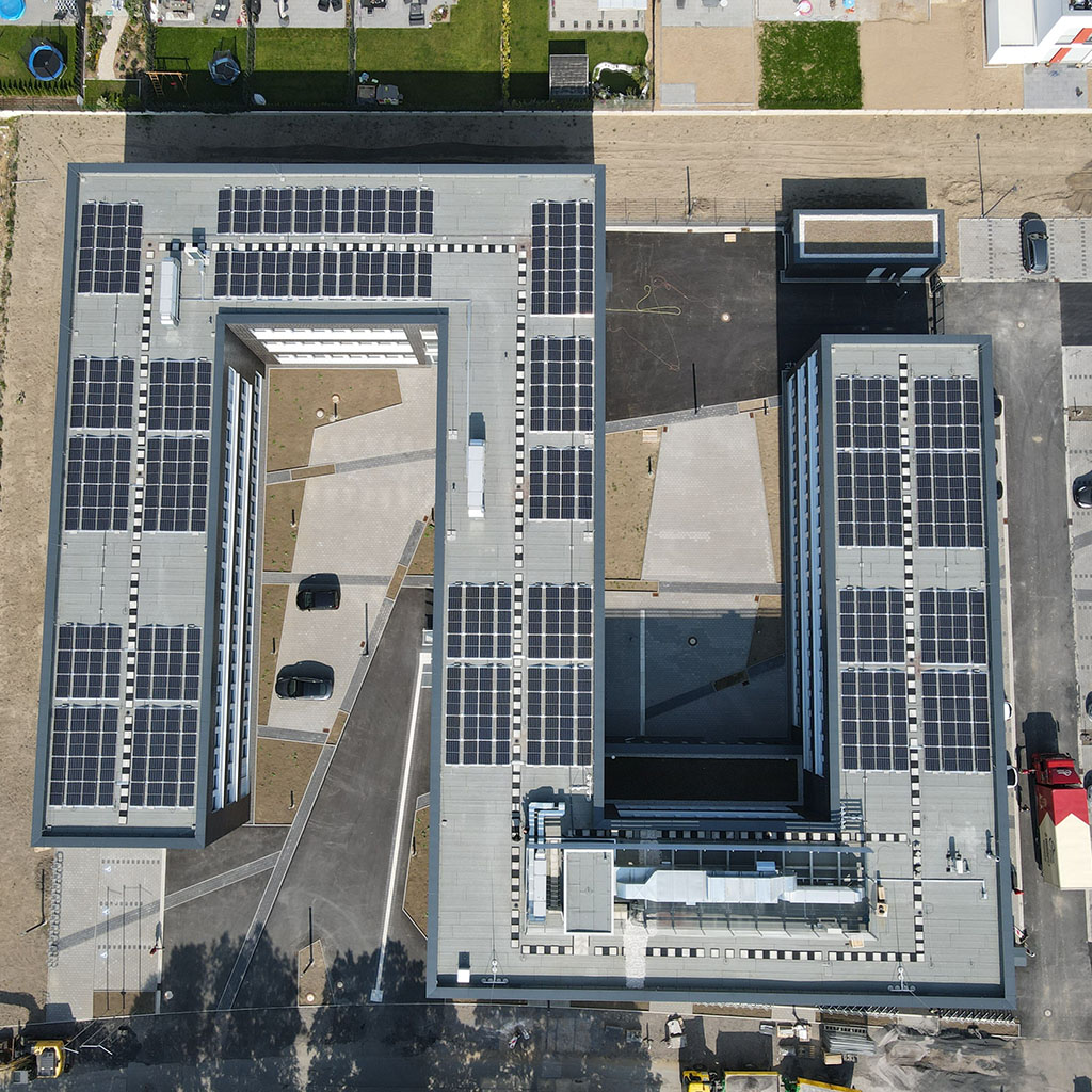 Gewerbe-PV-Anlage, 134 kWp