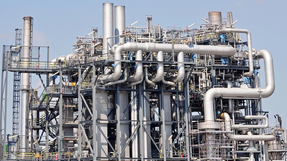 Rohrleitungssystem einer Industrieanlage