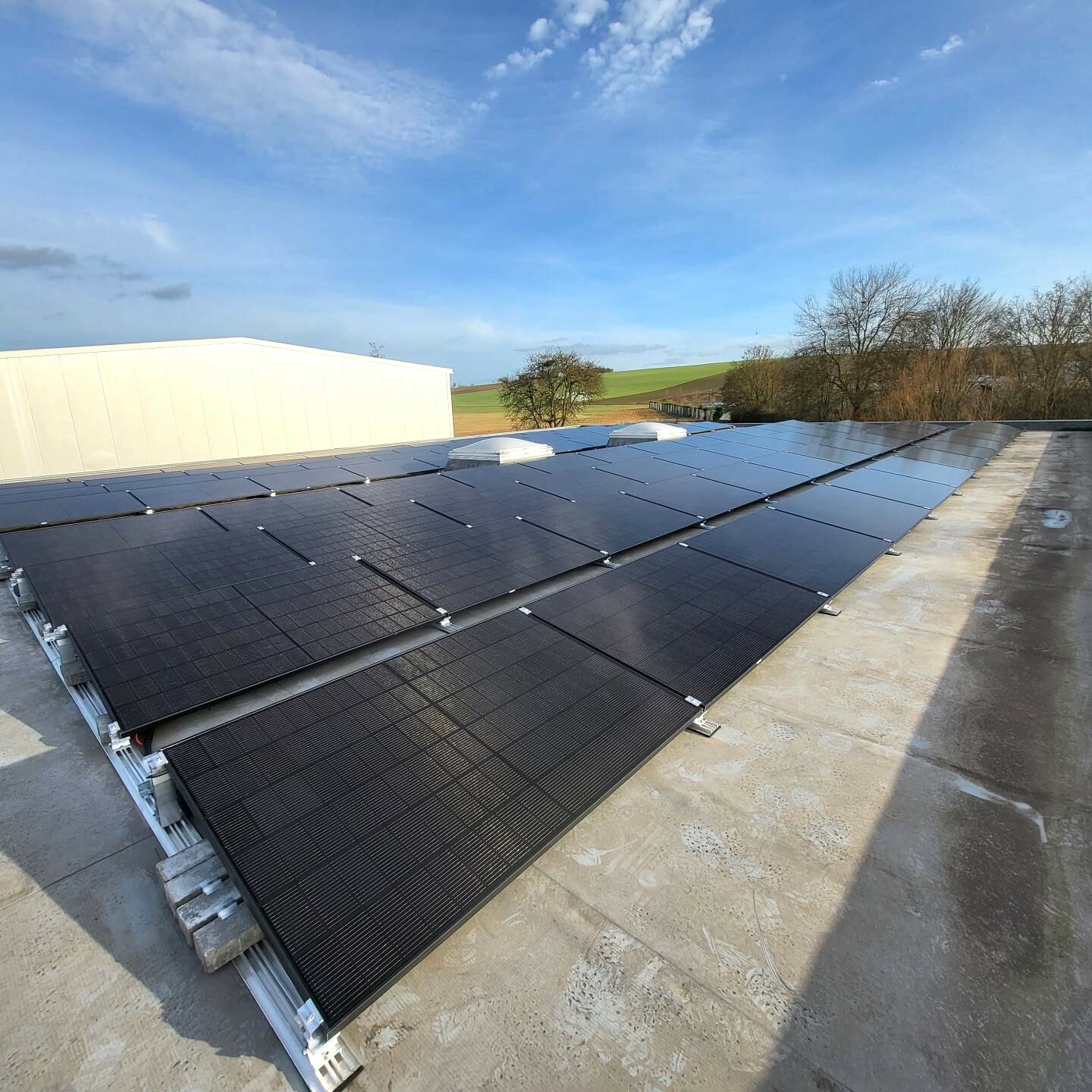 Flachdach-Photovoltaik mit K2 Systems
