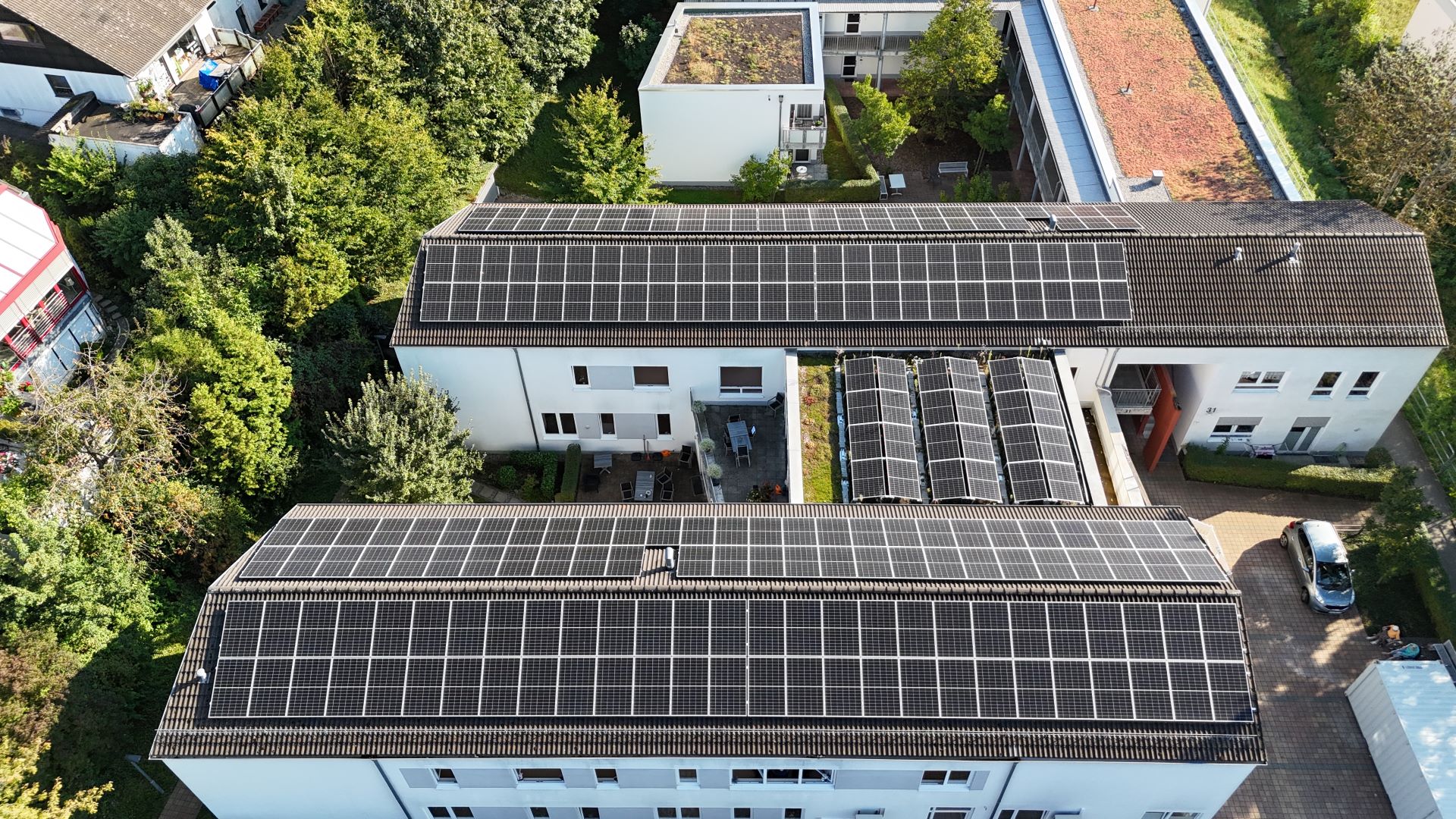PV-System Karlsruhe (95 kWp) auf Seniorenwohnheim