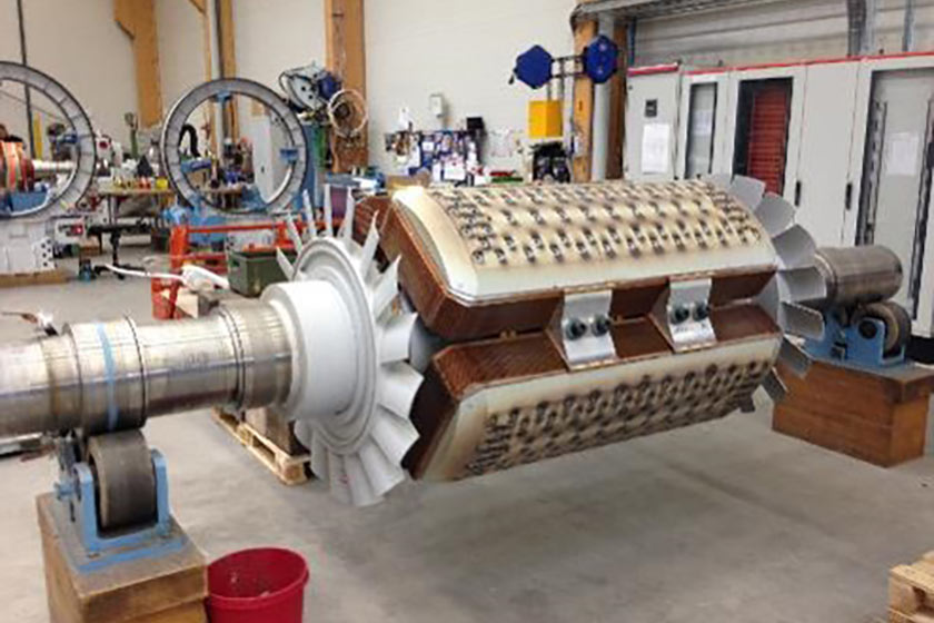 Ausgewuchteter Rotor