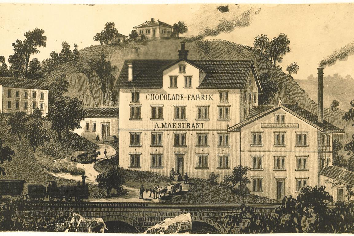 Historisches Maestrani-Fabrikgebäude