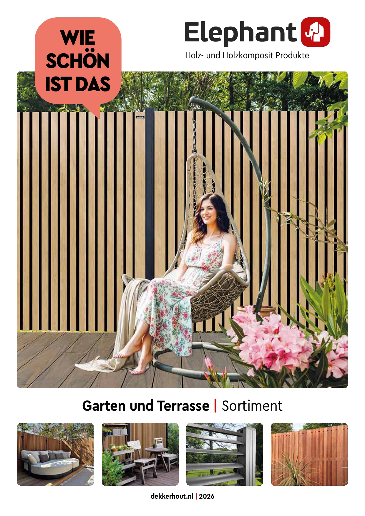 Dekker – Katalog Garten und Terrasse