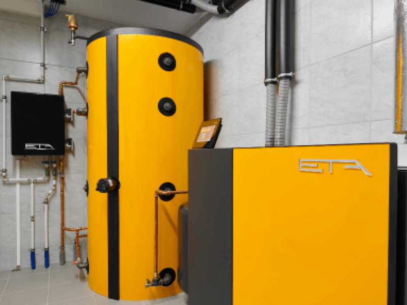 Heating systems (gas, oil, wood)