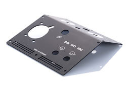 Frontplatte Aluminium