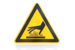 Hinweisschild Kunststoff